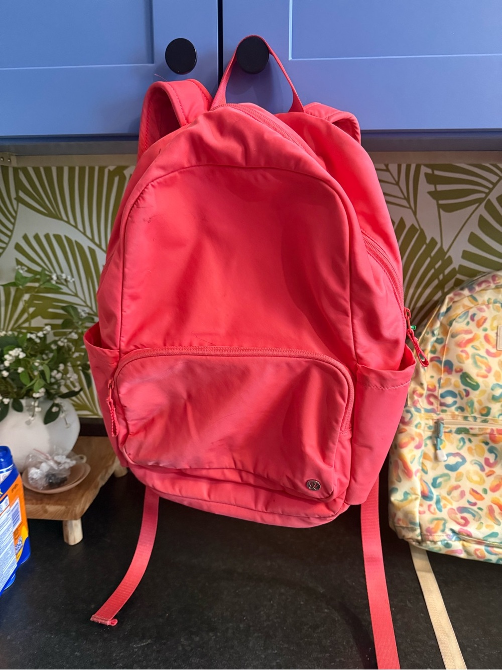 Lululemon Coral Pink Backpack